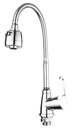 Смеситель для кухни Mixxus Elba 014 с гибким изливом MI6304 Хром