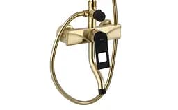 Душовя система Rea Soul з виливом brushed gold REA-B9962, Золотий - мініатюра 2