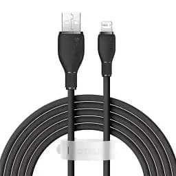 Кабель Baseus Pudding Series Fast Charging Cable USB to Lightning 2.4A 2m P10355700111-01 Black
