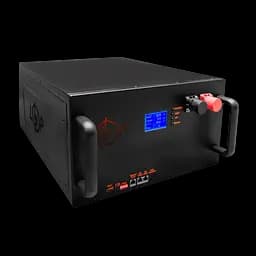 Акумулятор LP LiFePO4 51,2V - 160 Ah (8192Wh) (BMS 200A/100А) LCD метал RM Smart RS485/CAN - мініатюра 3
