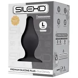 Анальная пробка SilexD Model 2 size L 10.2 см (черный)