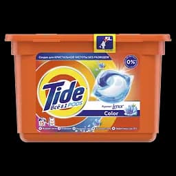 Капсули для прання Tide Все-в-1 Touch of Lenor Color, 15 шт.