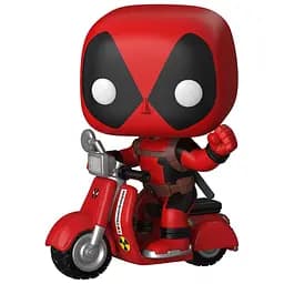 Фігурка Funko Pop Marvel Zombies Deadpool on scooter Зомбі Дедпул на скутері 10 см (FP D D 48)
