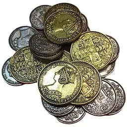 Аксесуар PHALANX Nanty Narking Набір вікторіанських металевих монет (ВММ001)