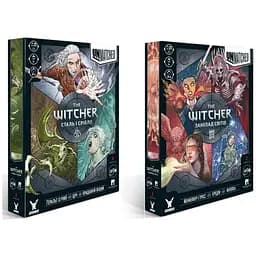 Настольная игра Geekach Games Unmatched: The Witcher. Сталь и серебро + Упадок миров (укр.) (GKCH0249+1)