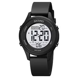 Skmei 1758BKBKWT Black Black White