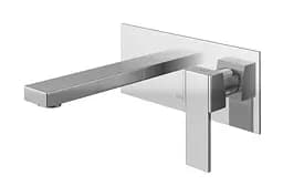 Смеситель для умывальника Kohlman Excelent 01 хром + BOX скрытого монтажа QW188H Хром