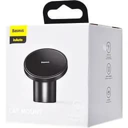 Автомобільний утримувач холдер Baseus Magnetic Car Mount SULD-01 Black - мініатюра 5