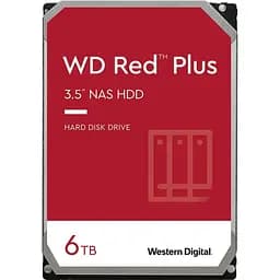 Жесткий диск 3.5" WD Red Plus NAS 6TB SATA 256MB (WD60EFPX) [141094]