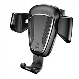 Тримач в машину Baseus Gravity Car Mount чорний (18047 black) - мініатюра 10