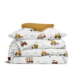 Дитяча постільна білизна Cosas LITTLE BUILDER CS5 110х140см (LittleBuilder_El80-16Mustard_140)