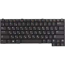 Клавіатура для ноутбука DELL Latitude E5420, E6420 чорна, чорний фрейм