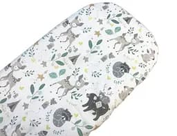 Непромокаемая простынь Moontime в коляску "Лесные зверята"