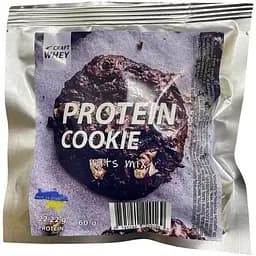Протеиновое печенье Craft Whey Protein Cookie 60 грамм, Nuts Mix