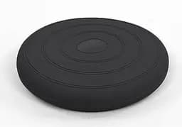 Балансировочная массажная подушка гладкая EasyFit Balance Cushion Черный (EF-3164-Bk)