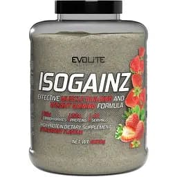 Гейнер Evolite Nutrition IsoGainz Клубника 4 кг