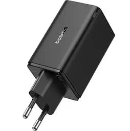 Сетевое зарядное устройство для Baseus Baseus GaN6 Pro Fast Charger 2C+2U 65W EU Cluster Черный