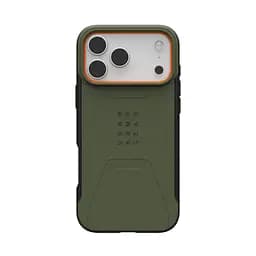 Чохол до мобільного телефона UAG iPhone 17 Pro Max Civilian MagSafe Olive/Orange (114546117297)
