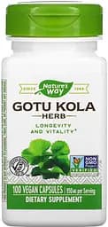 Натуральная добавка Nature's Way Gotu Kola Herb 950 mg, 100 вегакапсул
