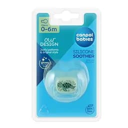 Пустушка Canpol babies Love&Sea силіконова кругла 0-6 місяців в асортименті (34/900) - мініатюра 5