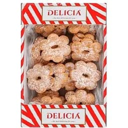 Печенье Delicia Домашнее с сахарной пудрой сдобное 0.25 кг (938169)