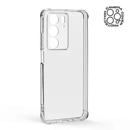 Прозрачный чехол для Realme C75 4G/C75x 4G с защитой камеры и усиленными бортами, тонкий, силиконовый, бесцветный, ударопрочный, противоударный бампер с закрытой камерой, ArmorStandart (ARM82890) - мініатюра 2