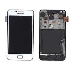 Матриця з тачскріном модуль для Samsung Galaxy S2 GT-I9100 білий