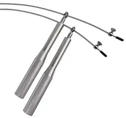 Скакалка швидкісна на підшипниках алюмінієва PowerPlay 4207 Elite Jump Rope Срібна 3 м (PP_4207_Silver) - мініатюра 5