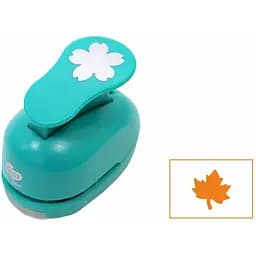 Фигурный дырокол Rosa Talent Листок 2.5 см