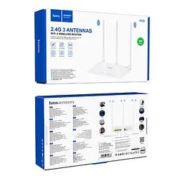 Бездротовий маршрутизатор (роутер) Hoco HI30 Wi-Fi 4 - мініатюра 2