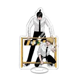 Акрилова фігурка Людина бензопила Акі та Денджі Chainsaw Man Aki and Denji 10 см