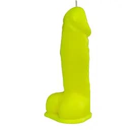 Свеча Love Flame - Dildo L Yellow Fluor, CPS01-Yellow