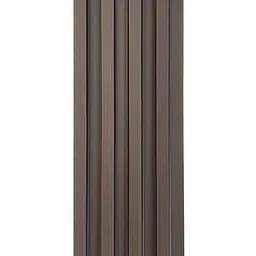 Декоративна стінова рейка Sticker Wall 160x23x3000мм (D) SW-00001535 Темно-коричнева - мініатюра 5