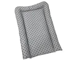 Матрац Moontime на пеленальний стіл "Зірочки графітові"