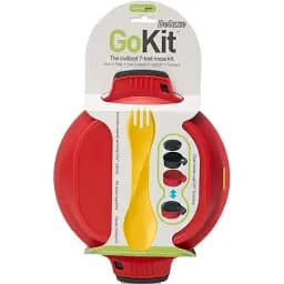 Набір Humangear GoKit Deluxe 7-tool Mess Kit. Charcoal/Red - мініатюра 4