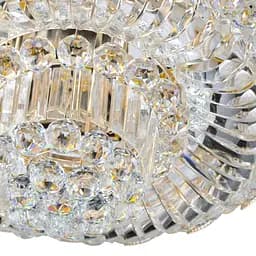 Люстра Brille торт стельова з підсвічуванням LED E14 40W Glass (BCL-602C/5) - мініатюра 3