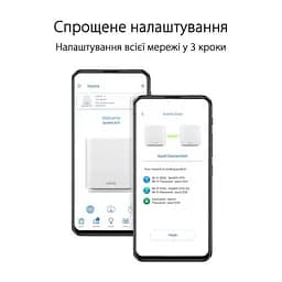 Wi-Fi Mesh система Asus ZenWiFi XT9 1pk White (90IG0740-MO3B60) - мініатюра 4