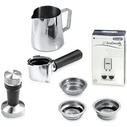 Рожкова кавоварка еспресо Delonghi Dedica Arte EC 885.GY - мініатюра 2