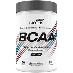 Амінокислоти BCAA Biotus смак грейпфрута 300 г