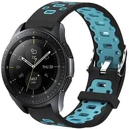 Спортивный ремешок Primo Perfor Classic для часов Samsung Galaxy Watch 42 мм (SM-R810) Black Blue