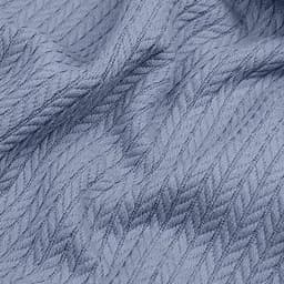 Плед-покривало Cosas Knitted Braid Nightfall косичка 75х95 см (Blanket_65Nightfall_KnittedBraid_75x95) - мініатюра 4