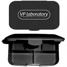 Таблетниця VPLab Pill Box - Black