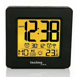 Часы настольные Technoline WT330 Black (WT330)