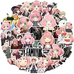 Стікерпак GeekLand Spy x Family 50 штук