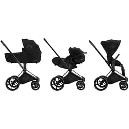 Коляска Cybex Priam La Parisienne чорна (521001979) - мініатюра 12