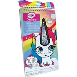 Розмальовка Crayola Creations Єдиноріг з наклейками 20 сторінок (04-1174)