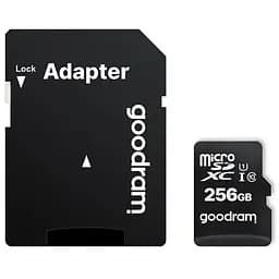 Memory card microSDXC 256Gb GoodRAM (class 10 UHS I U1) Retail + adapter