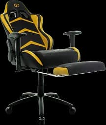 Геймерське крісло GT Racer чорне з жовтим (X-2534-F Black/Yellow) - мініатюра 7