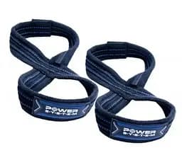Лямки для тяги (восьмерка) Power System PS-3405 Figure 8 Black/Blue S/M (3405BU-3)