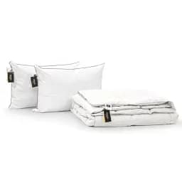 Набор MirSon пуховый №9607 Raffaello лето одеяло 200х220 см + 2 подушки белый (2200010805390)